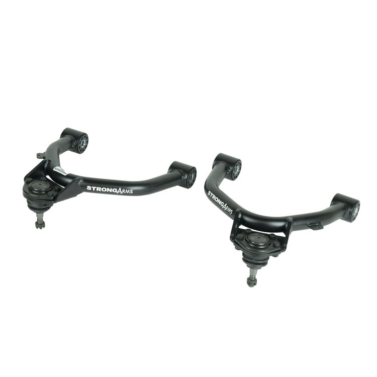 StrongArms - Front Upper Control Arms for 2007-2022 Chevy Silverado, GMC Sierra 1500 2WD Pickup Trucks