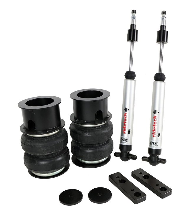 12274010 HQ Series Rear CoolRide Air Spring & Shock Kit for S550, S650 Ford Mustangs