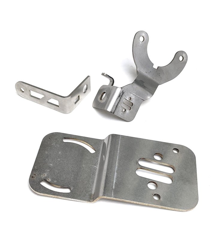 Headlight Sensor Relocation Brackets for Late-Model Ford F-150 with Ridetech Tubular Control Arms