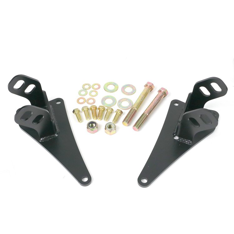 Ford Modular, Coyote Engine Mounts for 1965-1979 Ford F-100, F-150 Trucks 2WD w/Ridetech Front Suspension System