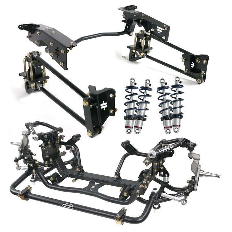Complete Suspension System w/Coil-Overs for 1973-1979 Ford F-100, F-150 Trucks 2WD