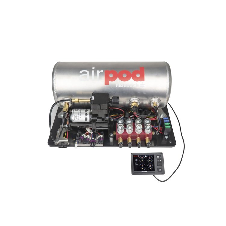 RidePro E5 Air Ride Suspension Control System [3-Gallon AirPod | Single Compressor]