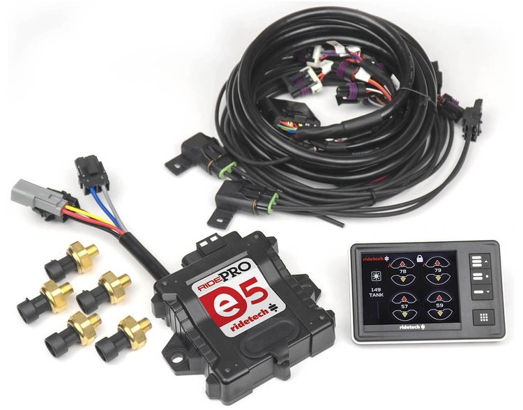 RidePro E5 Air Ride Suspension Leveling Control