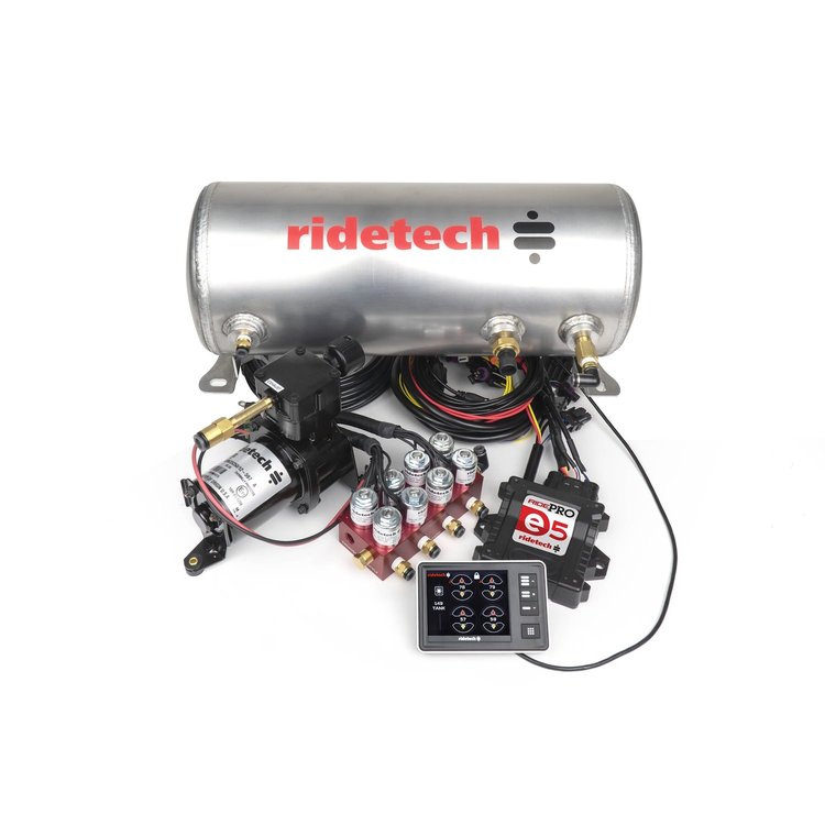 RidePro E5 Air Ride Suspension Control System [3-Gallon Tank | Single Compressor]