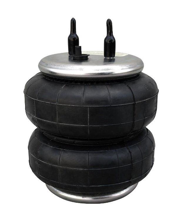 Double Convoluted Air Spring 2140 lbs Capacity @ 100psi