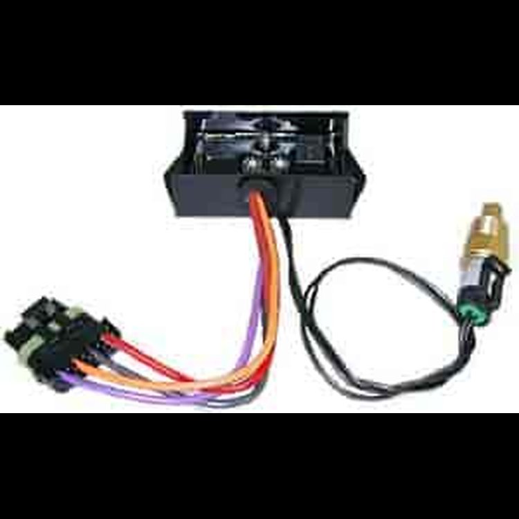 Engine Temperature Controller Automatically Controls Fan and Water Pump to Maintain Temperature.