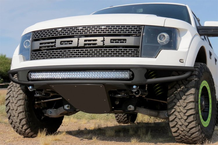 10-14 Raptor Venom R Front Bumper with 10 Dually mounts or Universal Plate NO LOGO ON SKID PLATE and