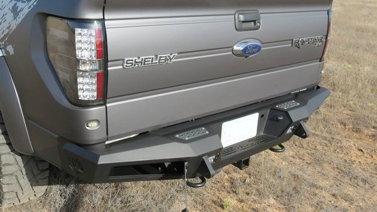 10-14 Ford Raptor / 09-14 Ford F-150 / 11-14 Ford Ecoboost F-150 HoneyBadger Rear Bumper with Integr