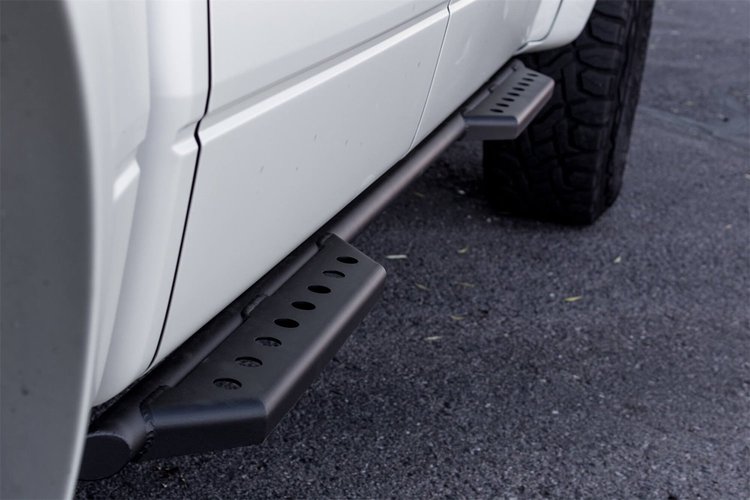 2009 - 2014 Ford F-150/Raptor Stealth side steps in Hammer Black