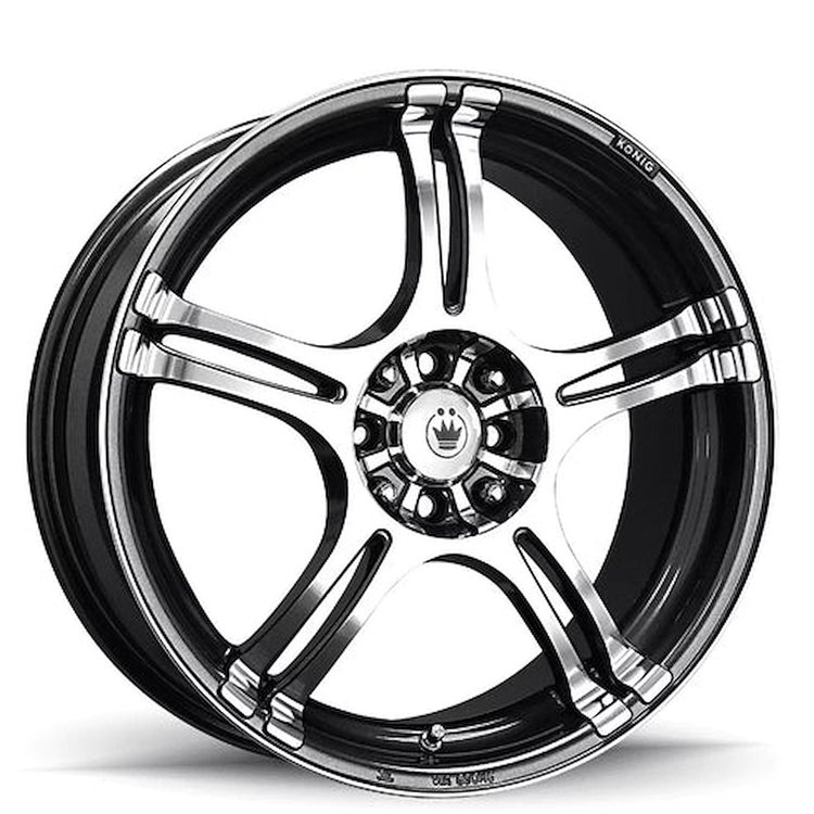 1N76D04406 Incident Cast Wheel [Size: 16" x 7"] Graphite/Machined Face Finish