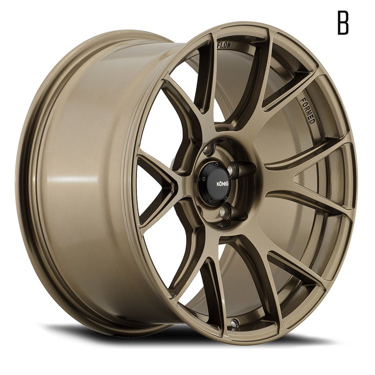 AM89520328 Ampliform Flow-Formed Wheel [Size: 19" x 8.5"] Gloss Bronze Finish