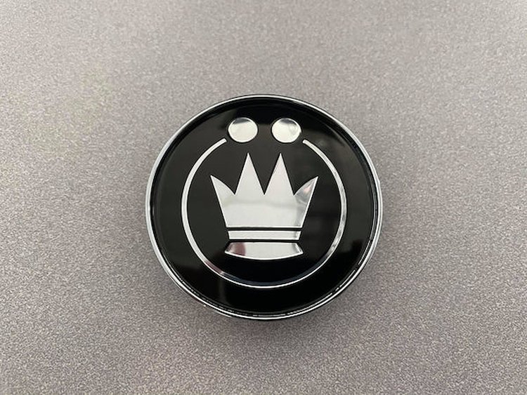 CAPOS5 Wheel Center Cap, Konig Oversteer, Black