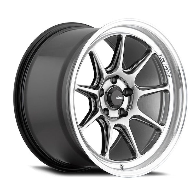 CT7510035C Countergram Flow-Formed Wheel [Size: 15" x 7.5"] Hyper Chrome/Machined Lip Finish