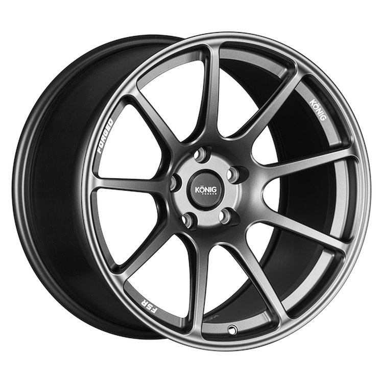 F5RN951232S F5R Forged Wheel [Size: 19" x 9.5"] Ash Silver Finish, w/Knurled Bead