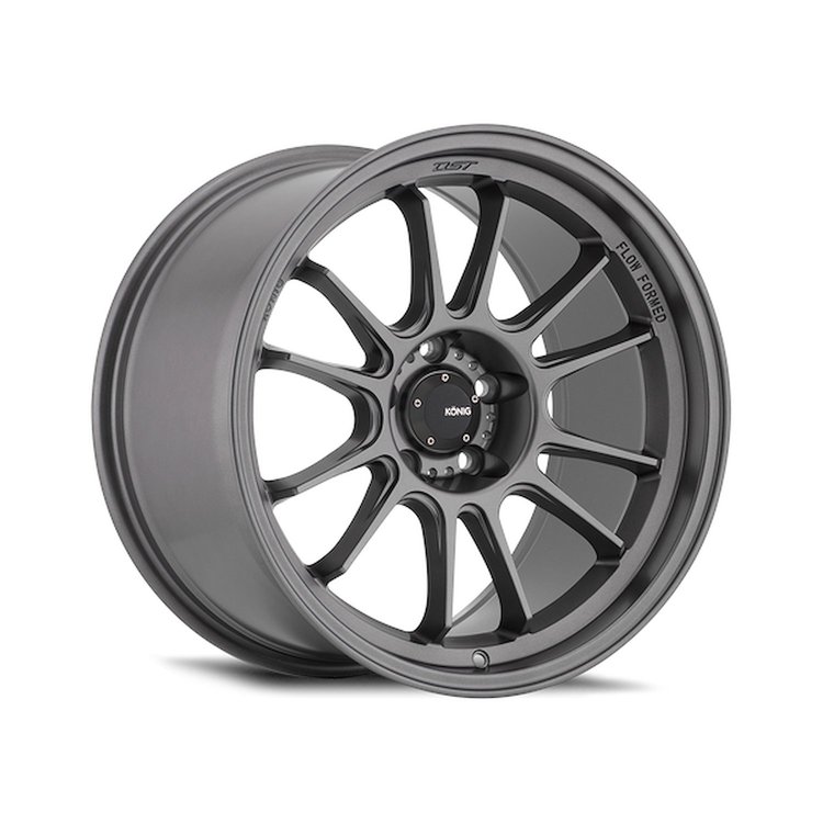 HG0852025G Hypergram Flow-Formed Wheel [Size: 18" x 10.5B"] Matte Grey Finish
