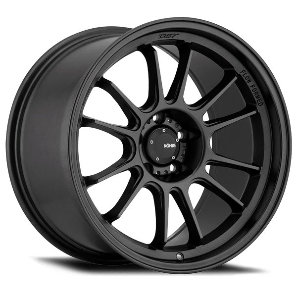 Hypergram Flow Formed Wheel [Size: 19"x8.5"] 5 x 114.3 mm Bolt Pattern, Matte Black