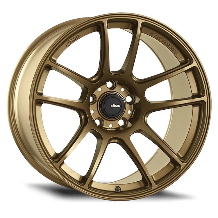 HL85100368 Heliogram Flow-Formed Wheel [Size: 15" x 8"] Matte Bronze Finish, w/Knurled Bead