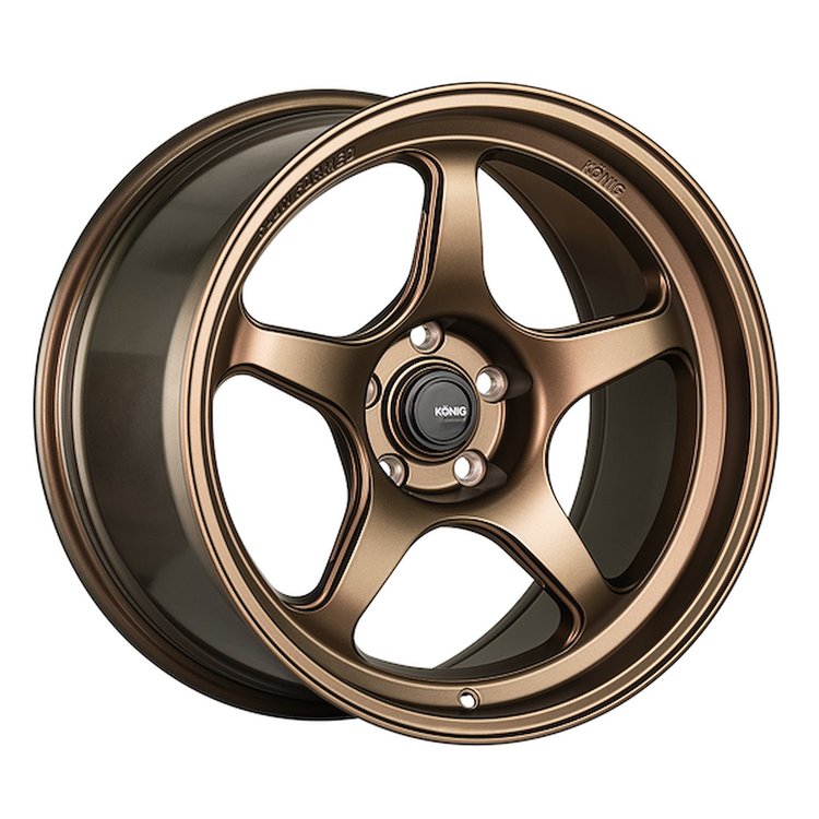 HP88520328 Hyperspec Flow-Formed Wheel [Size: 18" x 8.5A"] Matte Bronze Finish, w/Knurled Bead
