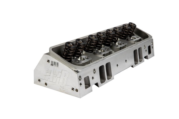 1006-FT Fully-Assembled 195cc Enforcer Cylinder Head for Small Block Chevy w/Angle Plugs & Flat Tappet Cam