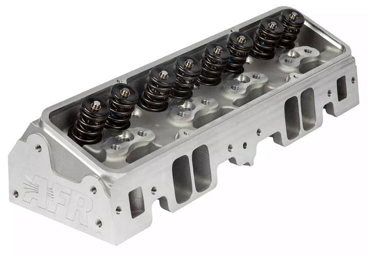 1011 Fully-Assembled 200 cc Enforcer Cylinder Head for Small Block Chevy w/Straight Plugs & Hydraulic Roller Cam