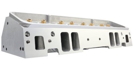 1012 Bare 200 cc Enforcer Cylinder Head for Small Block Chevy w/Straight Plugs