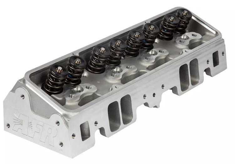 1016 Fully-Assembled 200 cc Enforcer Cylinder Head for Small Block Chevy w/Angle Plugs & Hydraulic Roller Cam