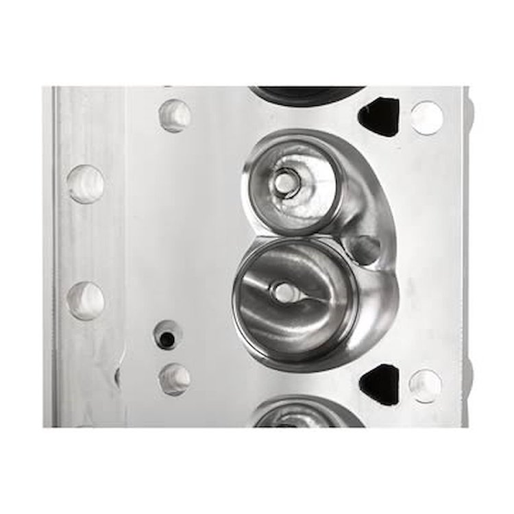 SBC 210cc Angle Plug Heads standard exhaust 70cc chambers bare heads