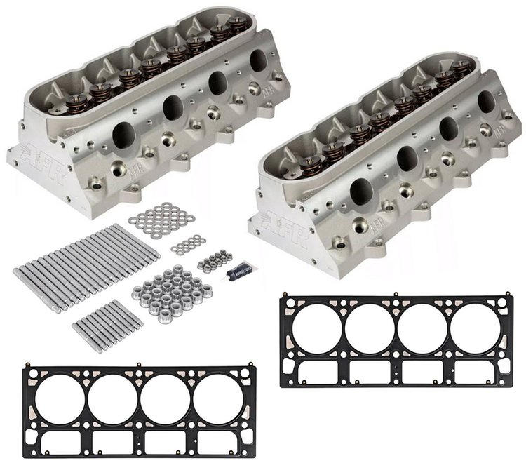 1506 Fully Assembled 210 cc LS1 Enforcer Cylinder Head Kit for Small Bore GM Gen III/IV LS Engines