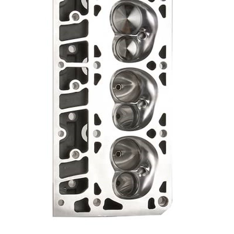 230cc LSX Mongoose Strip Aluminum Cylinder Heads LS1 / LS2 / LS6 Chevy