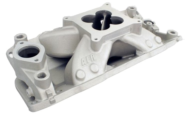 Eliminator CNC Port Match Street/Strip Single Plane Aluminum 4150 Intake Manifold for Small Block Chevy