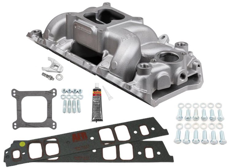 4910 Magnum 4910 Dual-Plane Intake Manifold Kit w/Oval Ports for Chevy Big Block Engines