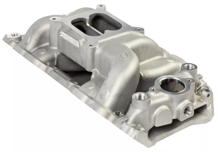 Magnum Dual-Plane Intake Manifold for Big Block Chevy 9.8 in. Deck with Rectangle-Port Cylinder Heads