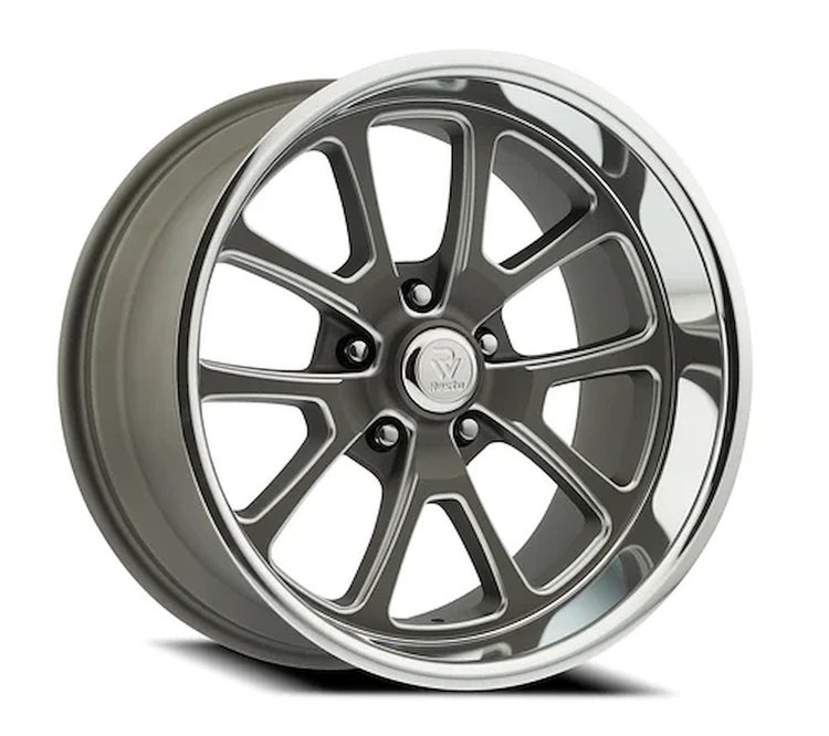 R1011770613912 R101 Laguna Wheel [Size: 17"x7"] Texture Gunmetal Center w/Milled Window & Diamond Cut Lip Finish