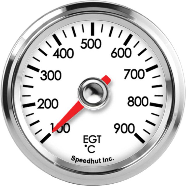 L2-ET3-LEG 2-1/16 in. EGT Temp Gauge, 100-900C