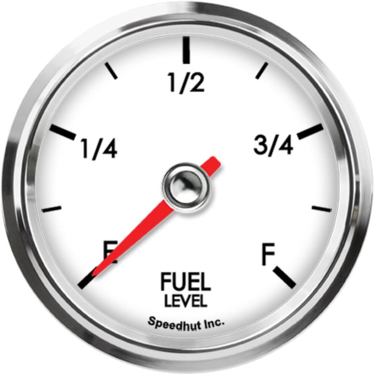 L25-FL1-LEG 2-5/8 in. Fuel Level Gauge, programmable