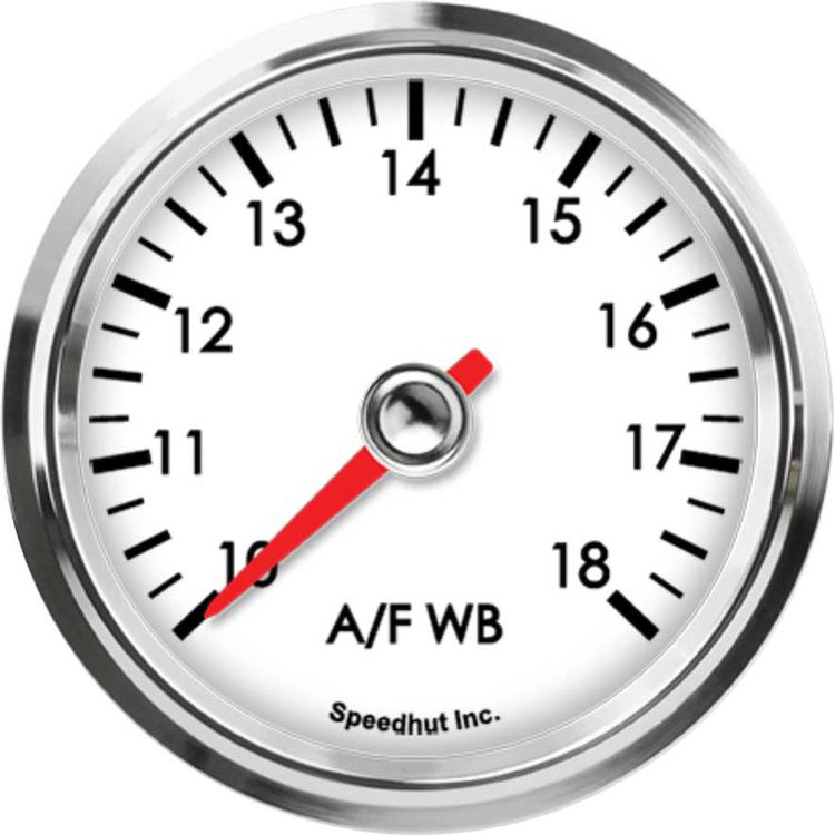 L25-WB5-LEG 2-5/8 in. Air/Fuel Wide Band Gauge, 10-18, FOR DYNOJET COMMANDER 2