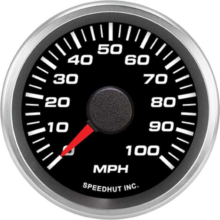 R2-S19-REV 2-1/16 in. GPS Speedometer, 100 mph