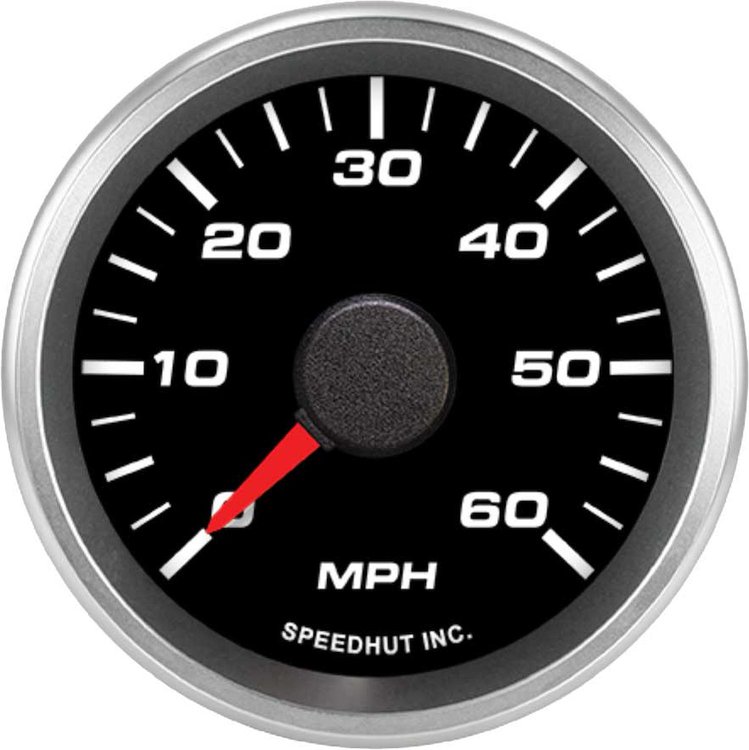 R2-S7-REV 2-1/16 in. GPS Speedometer, 60 mph