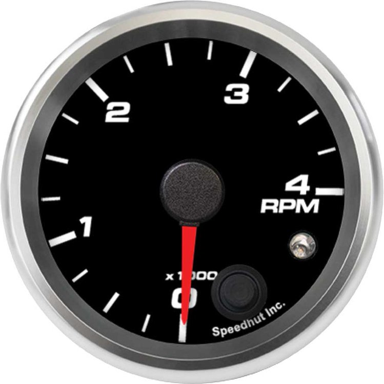 R25-TC1-REV 2-5/8 in. Tachometer, 4K RPM Shift-light
