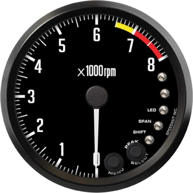 R4-TC3-DATZ 4 in. Tachometer, 8K RPM Shift-light, JDM Datsun Z Series