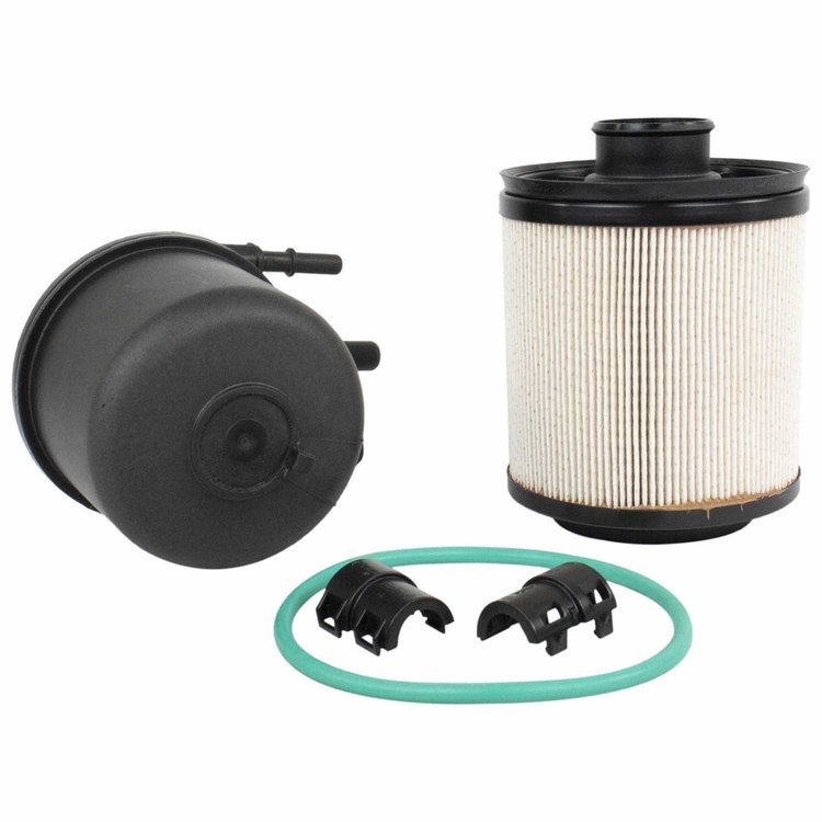 300-Series Stainless Steel Fuel and Water Filter Kit for 2017-Present Ford F-650 and F-750 6.7L V8 Power Stroke Turbo Diesel