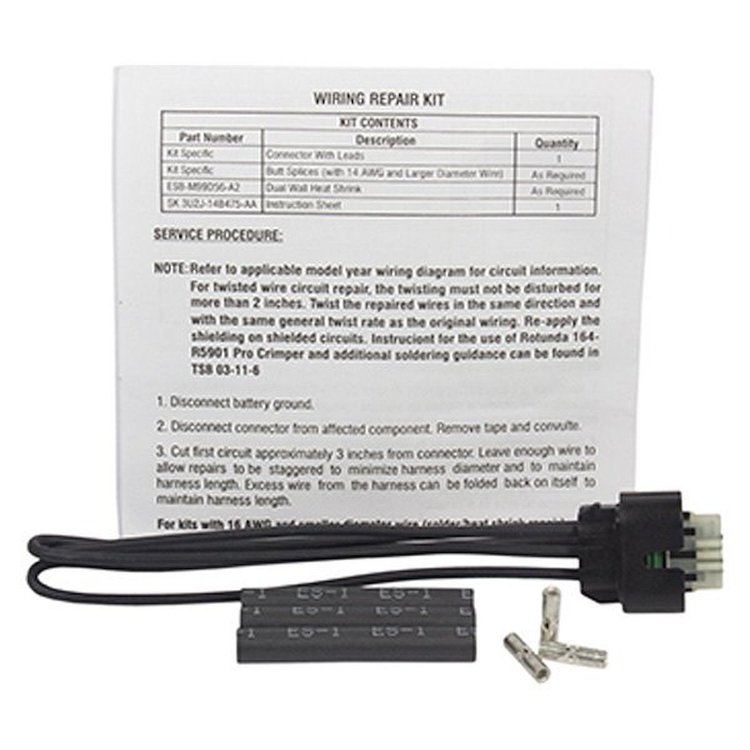Fuel Rail Pressure Sensor Connector for Select 2011-2015 Ford