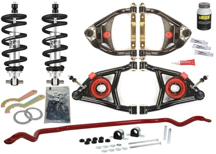Road Comp Series Front Coilover Conversion Kit for Select 1968-1972 Buick, Chevy, Olds, Pontiac Models