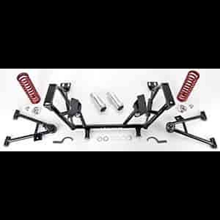 Tubular Front Suspension Kit Includes K-member, A-arms, and coil-over springs (street)
