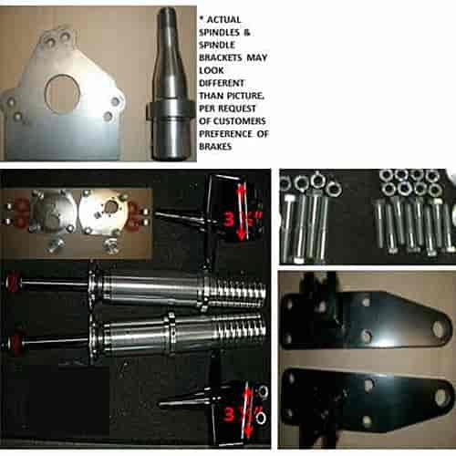 Coil-Over Strut Conversion w/Drop Spindle 1988-97 Thunderbird