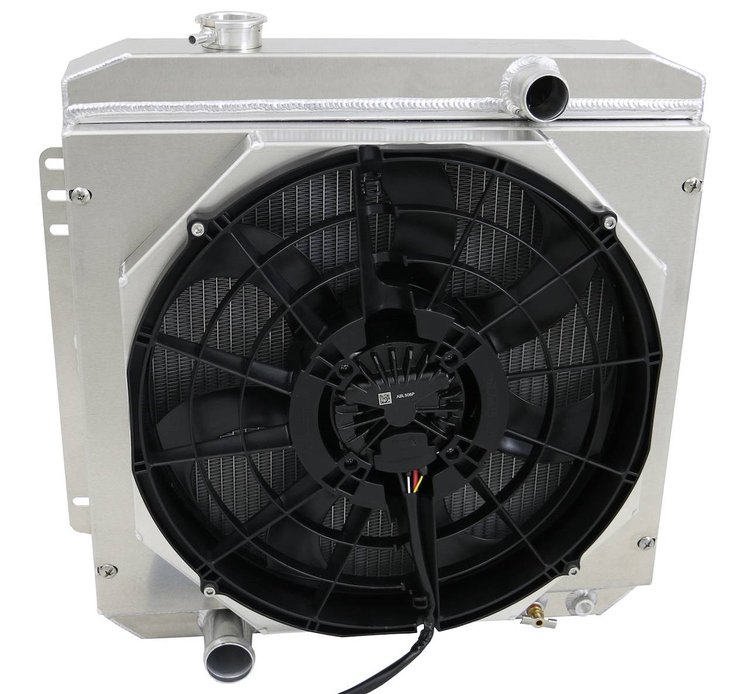 1-260-208BL300 High-Performance Radiator/Brushless Fan Kit, 1962-1968 Ford Fairlane, 1966-1970 Ford Falcon, V8, Manual Trans