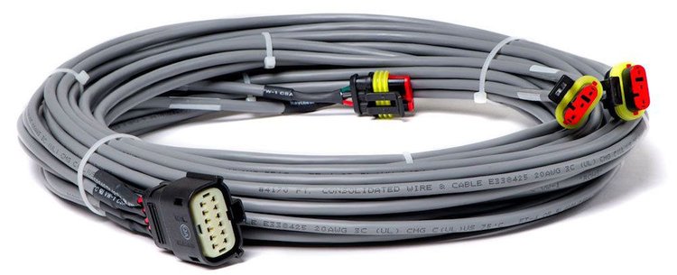 e-Level 4-Corner Height Sensor Harness, Plug-and-Play, (2) 20 ft. Harnesses and (2) 16 ft. Harnesses