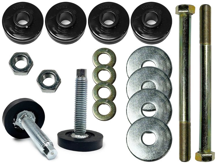 LB1001KIT C5 Corvette Front & Rear Lowering Bolt Kit for 1997-2004 Models