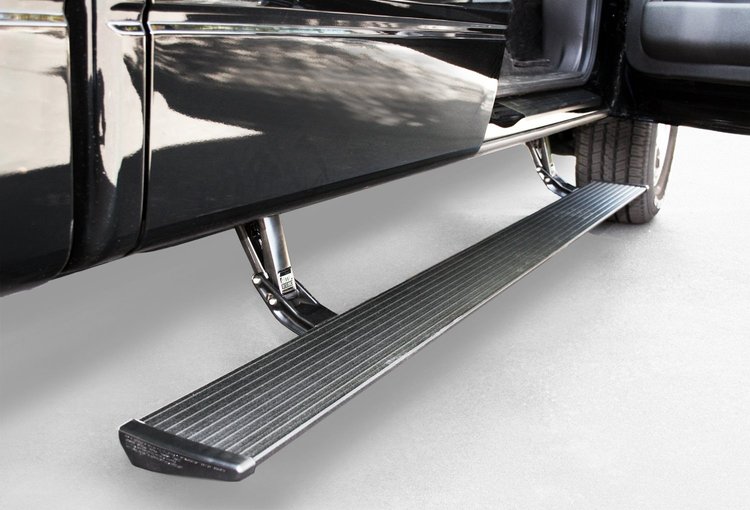 75105-01A PowerStep Automatic Running Boards, Fits 2004-2008 Ford F-150, 2006-2008 Lincoln Mark LT All Cabs