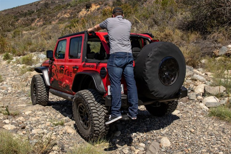 75321-01A BedStep Bumper Step, Fits 2018 Jeep Wrangler JL